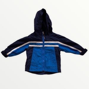 L.L. Bean Infant Blue Striped Jacket